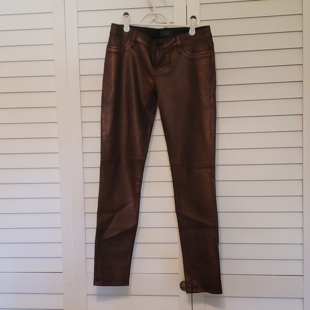 Guess brand pants - copper/ rose gold